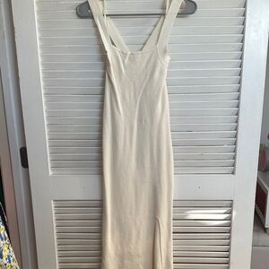 Abercrombie & Fitch Cream criss cross dress